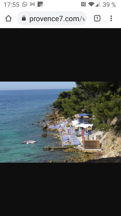 Studio Rdj Terrasse Piscine Sanary Sur Mer 外观 照片